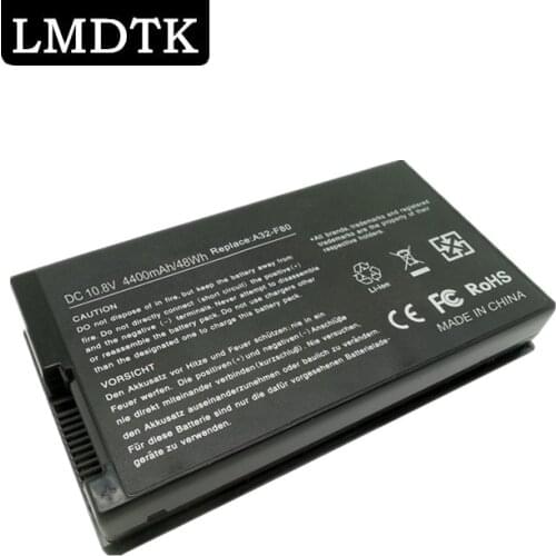 LMDTK New Laptop battery for Asus F80 F83 X61 Series A32-F80 A32-F80A F80A F80M F80H F80S X85C X85L X85S 6 cells Free shipping