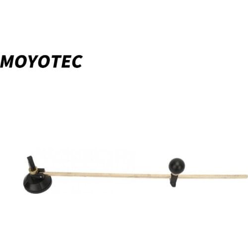 MOYOTEC New Glass Cutter 6 Wheel Compasses Circular Cutting Cutter with Ball Controller Suction Cup Circle Glass Cutter