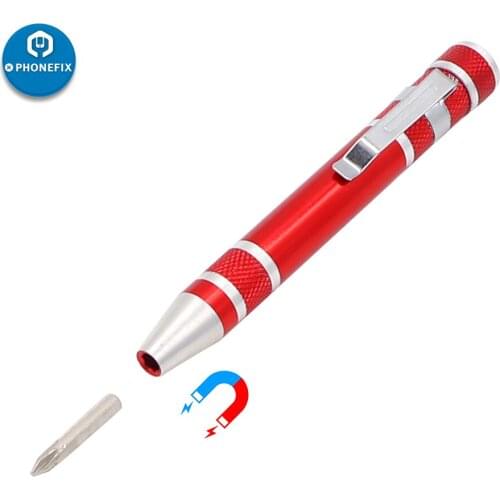 PHONEFIX 8 IN 1 Screwdriver Set for E-Cigarette Tools with Pentalobe Screwdriver for Electronics Tool Kit Openging Kit