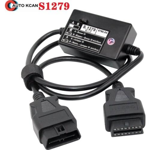 New Module S.1279 Lexia PP2000 Diagnostic Connector S1279 For New Cars Boxer Jumper III Professional Lexia3 For Peugeot Citroen3