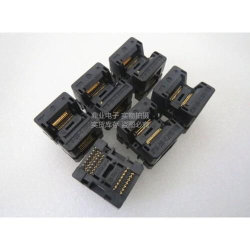 OTS-28-0.635-02 TSSOP28 IC testing seat Test Socket test bench block Aging seat spacing 0.635mm