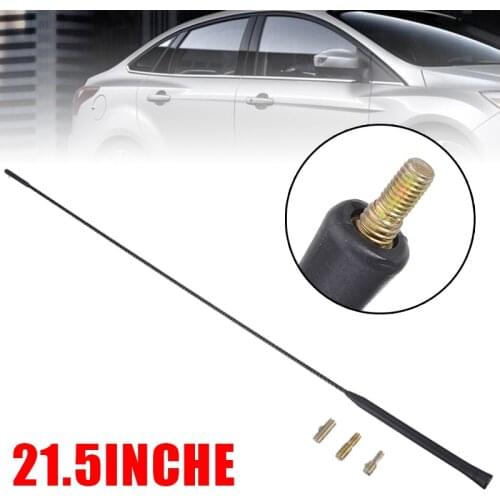 For Ford Focus 2000-2007 1pc 21.5inch 55cm Plastic Auto Car Roof AM/FM Radio Antenna Aerial + 3pcs Screws