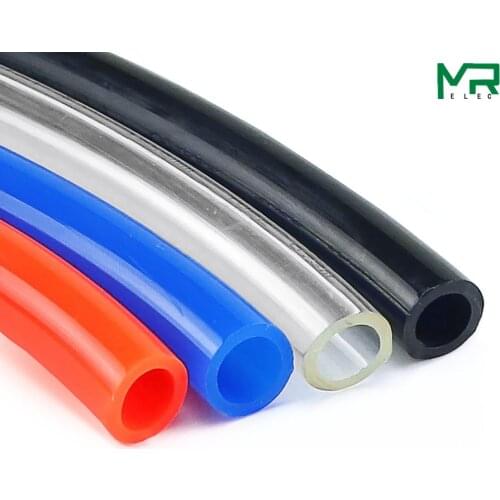 1 meters PU Pipe High pressure Pneumatic Component OD Air Line Polyurethane Hose for Compressor 4*2.5/ 6*4/8*5/10*6.5/12*8