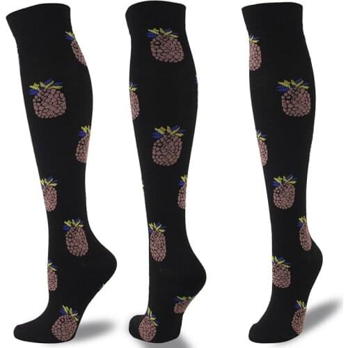 New Sports Compression Stockings Pressure Varicose Vein Stockings Leg Support Stretch Pressure Boost Blood Circulation Knee High