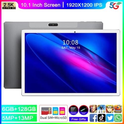 Super Glass New Android HotSale Google 10 inch 2.5K Screen tablet IPS Screen Dual SIM Card Play Store GPS Tablets 10 10.1+Gifts