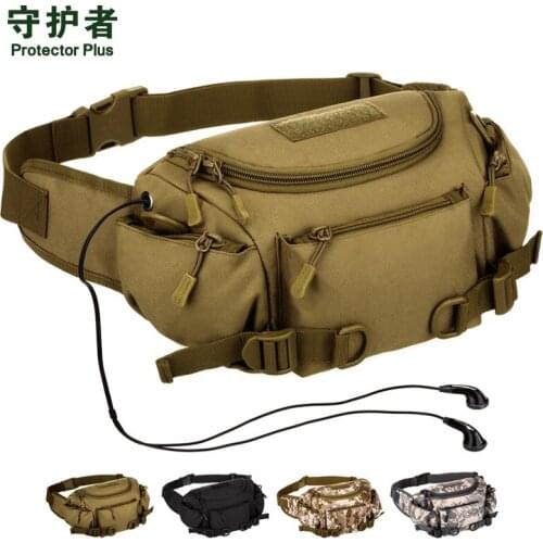 Outdoor Tactics Waist Pack Dual-use Versatile Waist Pack / Camouflage Messengers Bags Mountaineering Waist Pack Luya Bag a5383