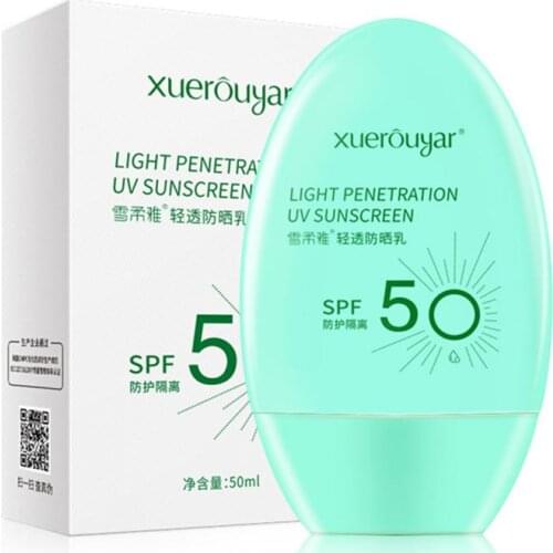 SPF50+ sunscreen anti-ultraviolet anti-aging oil control moisturizing whitening sunscreen isolation lotion cosmetics face body