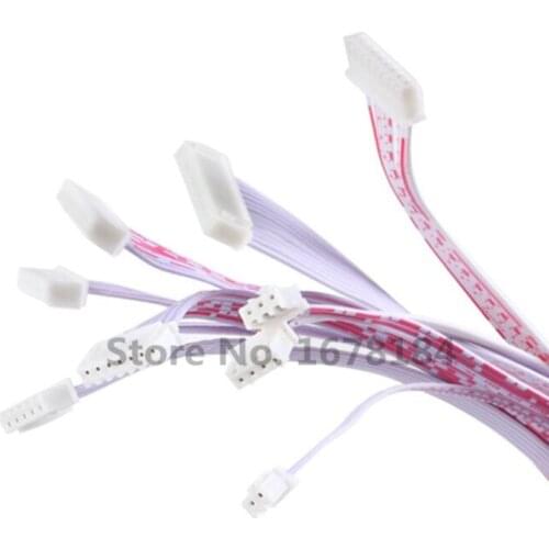 XH2.54 Female Connector Terminal Cable 10cm 20cm 30cm 2.54 JST Wire Connector 2p 3p 4p 6p 8p 10p 12p Single / Double Head 26AWG
