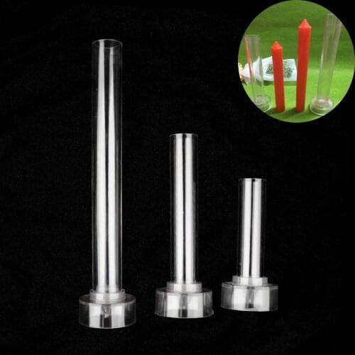 3 pcs Plastic Church Top Design Candle Mould Mold Candle Model for DIY Candle Making eye-catching decorative colored candles