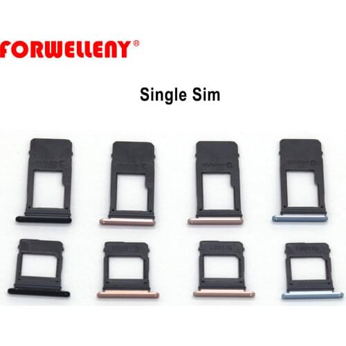 For Samsung Galaxy A7 A5 2017 Single-Sim Micro Sim Card Holder Slot Tray Replacement Adapters SM-A720 A520 Black, Pink, blue