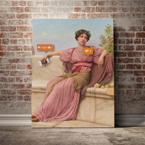 Classic Art Masterpieces Renaissance modern Canvas poster Painting wall Art decor Living room Bedroom Decoration Prints