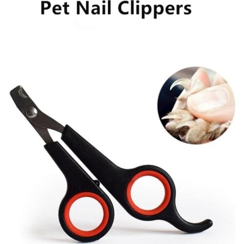 1pc Hot Sale Pet Dog Nail Clippers Claw Nailclippers Supplies Cats Nails Clipper Trimmer Pet Nail Claw Grooming Scissors Cutter
