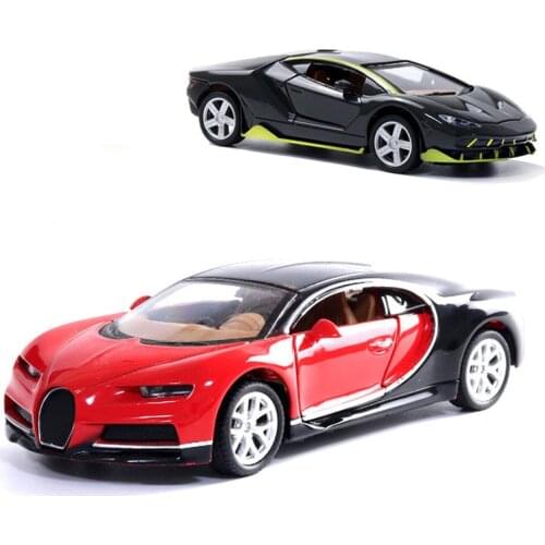 Bugatti Veyron Car Model Lamborghini-SIAN Alloy Sports Car Limited Edition Metal Car Model Childrens Toy Car Toy Gift For Boy