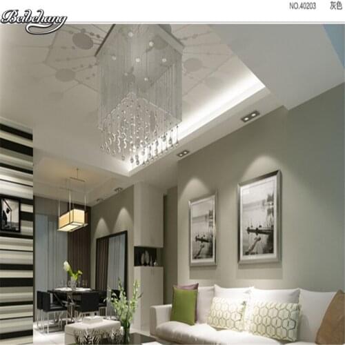 Beibehang Modern minimalist non - woven khaki wallpapers living room bedroom TV background restaurant pure color color wallpaper