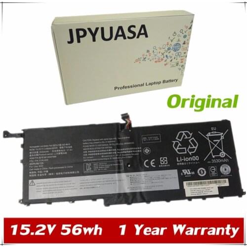 7XINbox 15.28V 56Wh Original Battery SB10K97566 SB10K97567 For Lenovo ThinkPad X1C Yoga Carbon Gen 6 00HW028 01AV409 01AV410