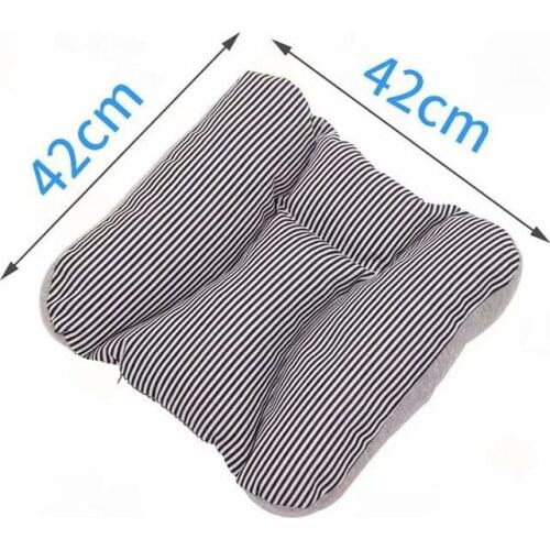 Waistband Multifunction Cushion Living Room Chair Sofa Mat Decoration Modern Home Driving Knitting Rectangle Japanese Stripes