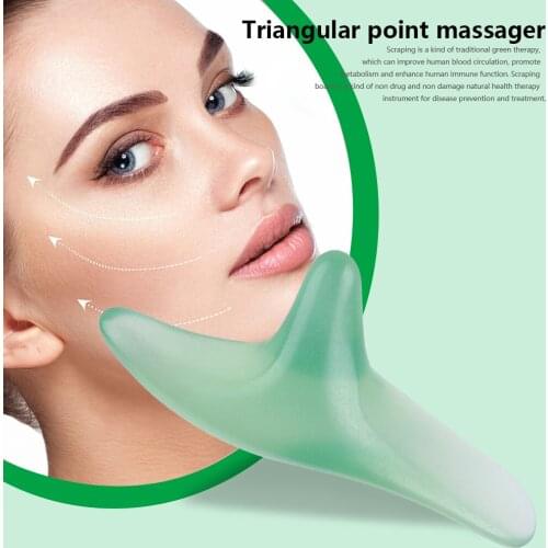 Neck Relax Massage Tool Resin Body Acupoint Massager Triangle Blood Circulation Muscle Massage Tool Body Exercising