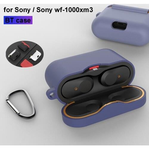 Bluelans Silicone Mini Bluetooth Earphone Protective Case Storage Box for Sony WF-1000XM3