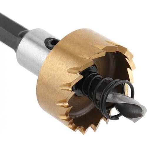 HSS Drill Bit Drilling Hole Cut Tool with 25mm for Installing Locks Door Knobs