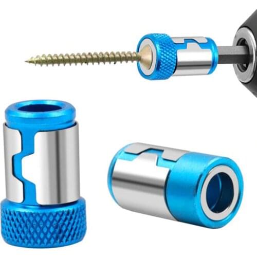 Universal Magnetic Ring Alloy Magnetic Ring Screwdriver Bits Anti-corrosion Magnetizer Drill Bit Magnetic Ring