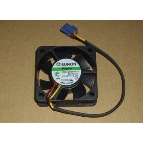 Sunon KDE1205PHV3.MS.AF.GN Maglev fan 50x50x15mm Cooling fan sevrer fan 12v 0.5w 3pin