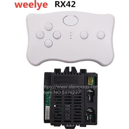Weelye RX42 Childrens electric toy car bluetooth remote control, controller with smooth start function 2.4G bluetooth transmitt