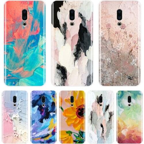 Back Cover For Meizu U10 U20 Pro 6 7 Plus Art Abstract Graffiti Silicone Soft Phone Case For Meizu 15 Lite 16 Plus 16th 16x Case