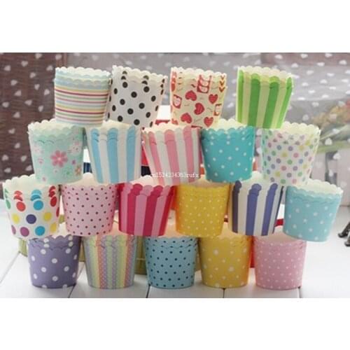 3000pcs Bakeries Paper Cup Kitchen Stencil Thicken Cupcake Muffin Cup High Temperature Baking Cake Paper Cup