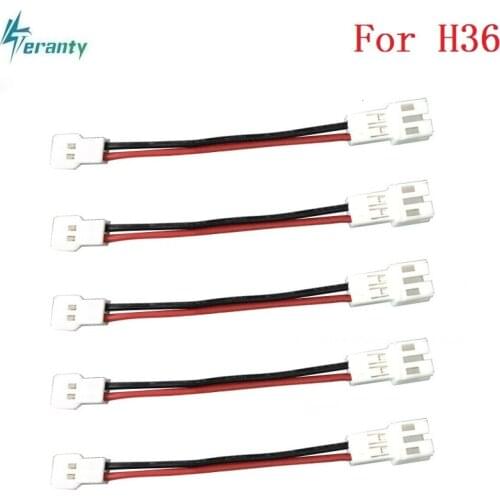 5pcs/lot H36 H56 Charger Connecting line For E010 E011 E012 E013 F36 H36 H56 RC Quadcopter Parts for Lipo Battery charging Units