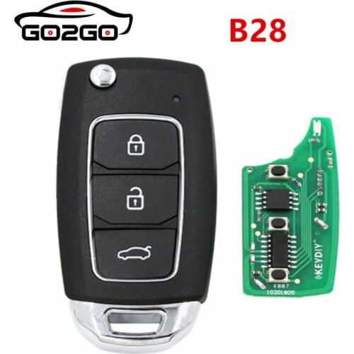 5Pcs/Lot Universal 3 Button Remote Control Car Key B-Series Remote Key for KD900 KD900+ URG200 Mini KD KD-X2 KD B28 KD Remote