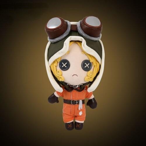 Anime Plushies Game Identity V Mechanic Cosplay Change Suit Plush Doll Kawaii Anime Dress Up Clothing Stuffed Toy Doll Gifts Hot