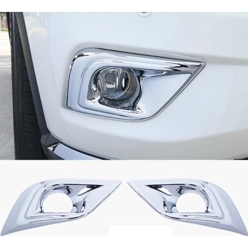 Car ABS front Fog Lamp Light Cover Trim Modling Garnish auto Accessories For nissan murano 2015 2016 2017 2018 2019 2020 2021