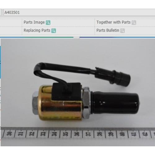 Free shipping for Korean Doosan Daewoo Forklift Accessories (D30s Transmission Solenoid Valve)