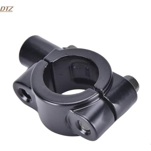 The New 10mm 7/8\" Motorcycle Rearview Handlebar Mirror Mount Holder Adapter Clamp Side Mirrors & Accessories Pair SHIDWJ 1 Pcs