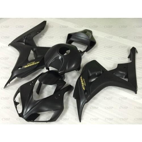 For Honda Cbr1000 RR 2006 - 2007 Bodywork for Honda Cbr1000 RR 07 Fairing Kits CBR1000RR 2007 Matter Black Motorcycle Fairing