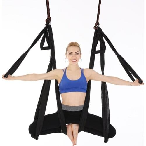 2in1 yoga hammock + outdoor hammock, family yoga exercise tools, inverted fitness hammock