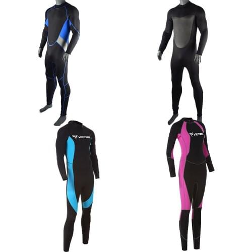DropShip 3MM Neoprene Wetsuit Men Scuba Diving Women Keep Warm Wetsuits Snorkeling Surfing Spearfishing Suit Swimwear One-piece