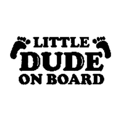 Lifelike Car Sticker Little Playboy Fun PVC Car Decoration Accessories Sticker Creative Anti-UV Waterproof Sunscreen Black/White