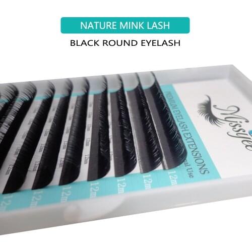 Missyee high-quality faux mink eyelash extensions individual eyelashes false eyelashes C CC D soft and natural eyelashes