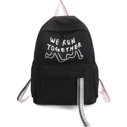 School Backpack Women Fashion 2020 New Candy Color Cute Girls Canvas Backpacks Female School Students Schoolbag