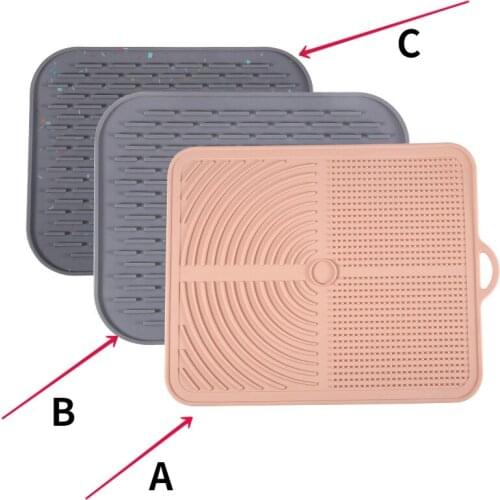 Silicone Pet Mat Silicone Slow Food Mat Cat and Dog Mat Dog Accessories Pet Supplies