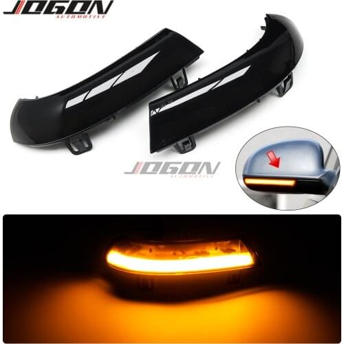 For VW GOLF 5 GTI V MK5 Jetta Passat B5.5 B6 Sharan Superb EOS Dynamic LED Turn Signal Light Side Wing Mirror Indicator