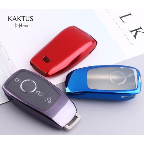 High Quality Tpu Car Key Fob Case Cover Protector for Mercedes Benz E C Class W204 W212 W176 GLC CLA GLA Car Accessories