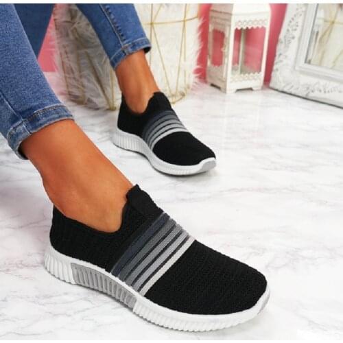 2020 Women Sneakers Womens colorful mesh casual shoes Female Summer Casual Ladies Knitted Mesh Shoes