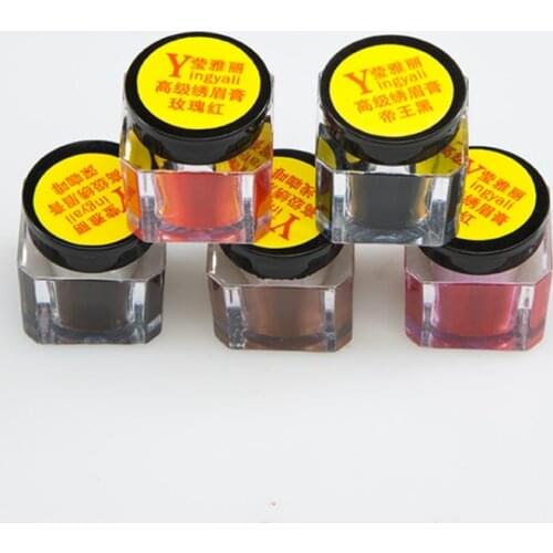 1 pcs Eyebrow Tattoo Practice Pigment Ink Permanent Makeup Ink Microblading Supplies For Beginners Practice