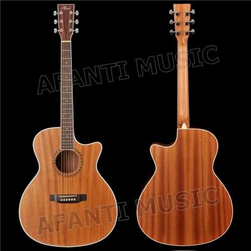 41 inch Acoustic/ Solid Paulownia top / Sapele back and sides/ AFANTI Acoustic guitar (AFA-900)