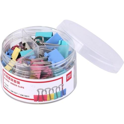 8520 long tail folder multi-color long tail clip metal bill paper clip swallow size combination set binder clips paperclips