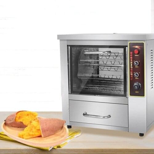 Stainless SteelPurple Sweet Potato Roasted Sweet Potato Machine Automatic Electric Bakingbaked Beans Furnace Machinery And Equip