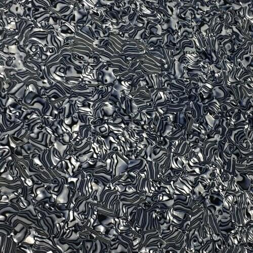 Drum Wrap 16" x 60" 0.50mm Zebra Black and White Celluloid Sheet Musical Instrument Deco Sheet