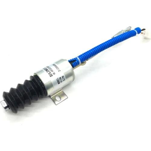 Free Shipping 12V 24V Fuel Shut Off Solenoid HL49331000144 Diesel Bus Engine For Cumminss